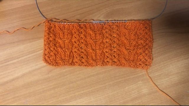 Классный узор спицами для  многих изделий