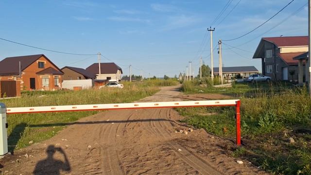 Шлагбаум #Алютех — защита и комфорт вашего въезда