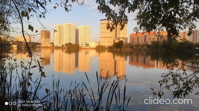 Школа Английского Языка в Пушкино _ Вид на Школу с противоположного берега р Серебрянка