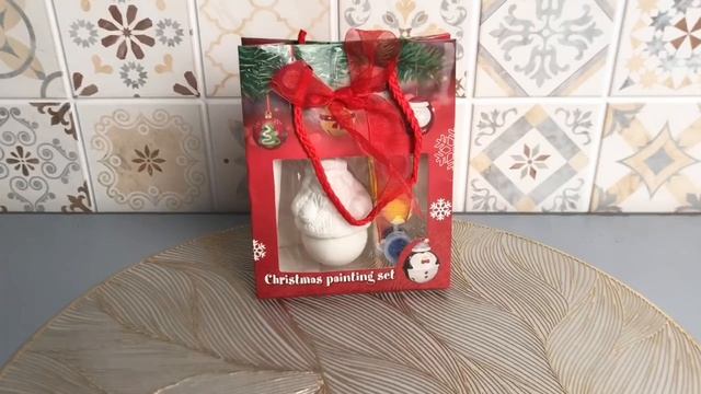 Ёлочная игрушка для раскрашивания РАЗНОЦВЕТНЫЙ ПЕРСОНАЖ, 8 см, разные модели, AWA100000