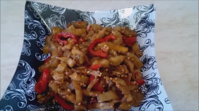 рецепт Баклажаны по корейски Баклажаны рецепты Баклажаны приготовить ВКУСНО