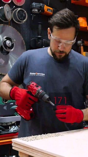 Тест шуруповерта KEN BL7220D-20C