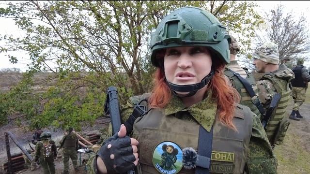 Вартовчанка с позывным "Горгона" служит на СВО