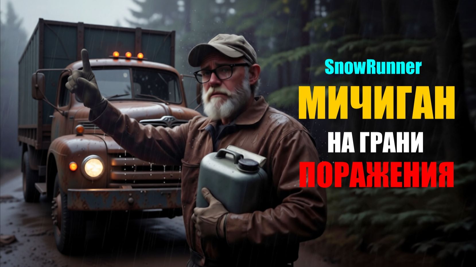 SnowRunner _"Удачный путь"_ День пятый_Чуть не ПРОИГРАЛ_Стрим с Twitch от 16.11.25