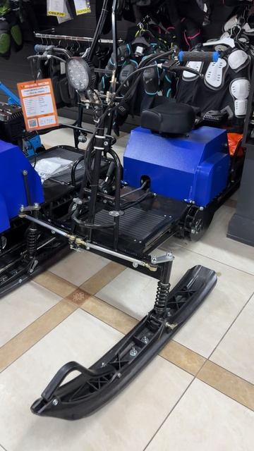 Зачем мотособаке лыжный модуль?