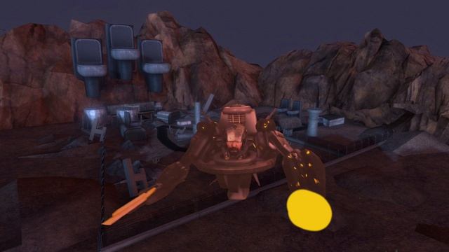 анимация скибиди туалет