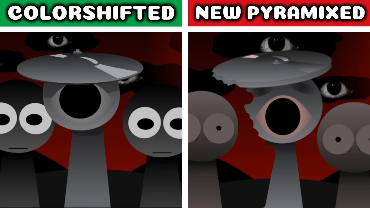 INCREDIBOX SPRUNKI: COLORSIFTED BUT PYRAMIXED! ⚔️ СТАРОЕ VS НОВОЕ — КТО ЗАБЕРЁТ КОРОНУ? 🎧