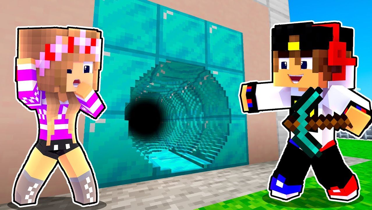 АЛМАЗНАЯ ШАХТА НУБА И ПРО ВЫЖИВАНИЕ в МАЙНКРАФТ ! ДЕВУШКА ВИДЕО ТРОЛЛИНГ MINECRAFT Евгенбро