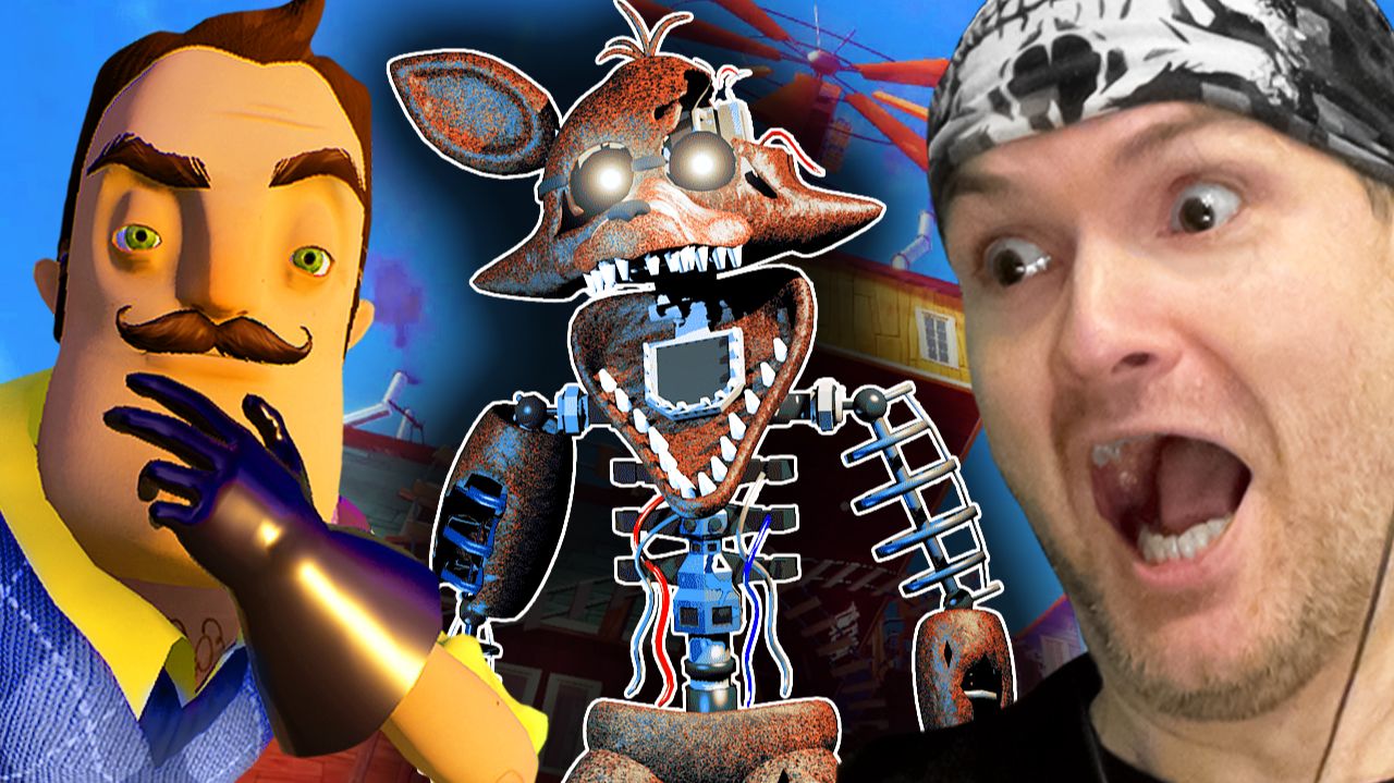 ПРИВЕТ СОСЕД МУТИРОВАЛ В ФОКСИ! И напугал меня до смерти ► Hello Neighbor #2