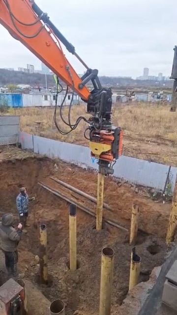 Погружение труб 📞 +7 (985) 185-77-77