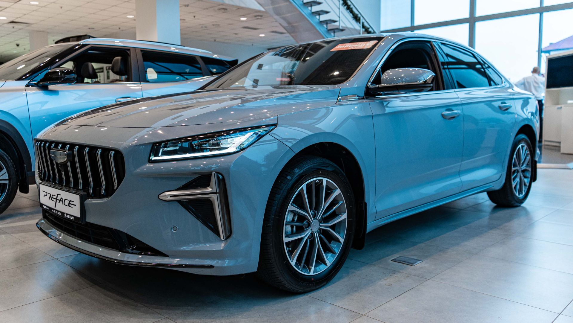 Geely Preface (Luxury) Серо-голубой металлик