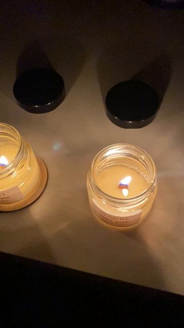 Треск фитиля и огонь - очищающие стихии для расслабления и освобождения от иллюзий