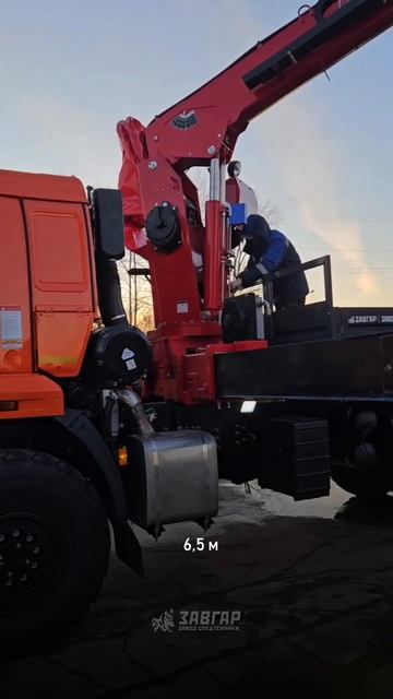 КАМАЗ 43118 с HORYONG 216. Отгрузка нашему покупателю в г. Москва от 18.11.2025