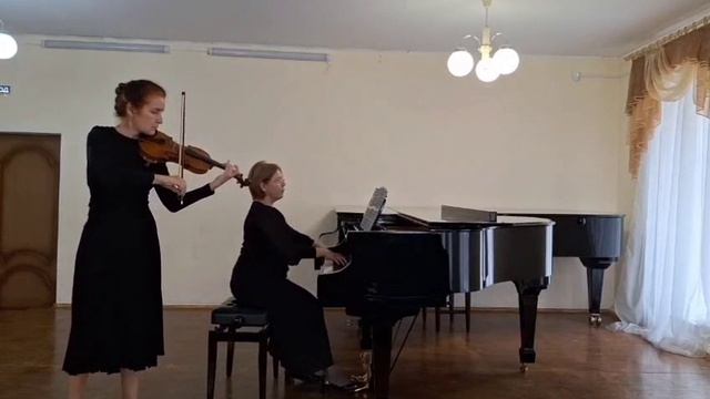 И.Альбенис Танго Возжаева Е.А. скрипка, Логинова Н.А. фортепиано