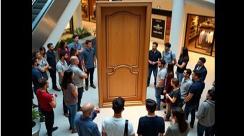 001. Дверь телепортация