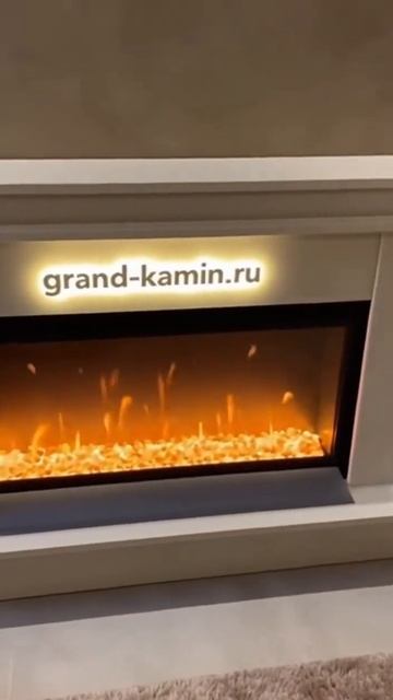 Электрический камин Miranda 52 и Joker 52: эффектное пламя с паром #камин #декор