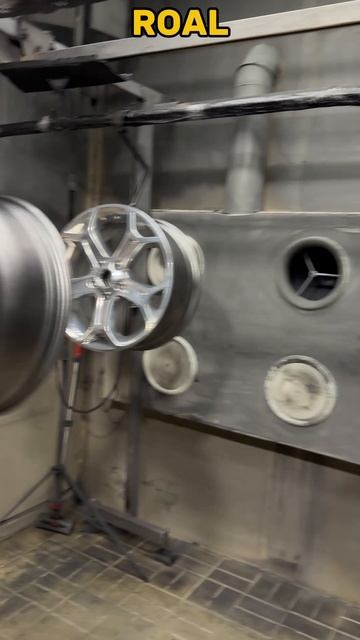 Покраска дисков в хром.