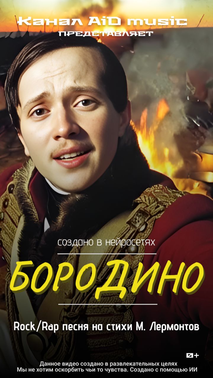 [Бородино] - Лермонтов такого вы не видели в стиле rock/rap | скоро...