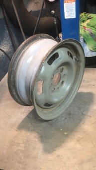 Диск б/у стальной R13 на ВАЗ (LADA)