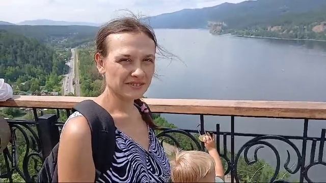 Дивногорск.Енисей.Большое автопутешествие из Москвы до Владивостока с 4 маленькими детьми.