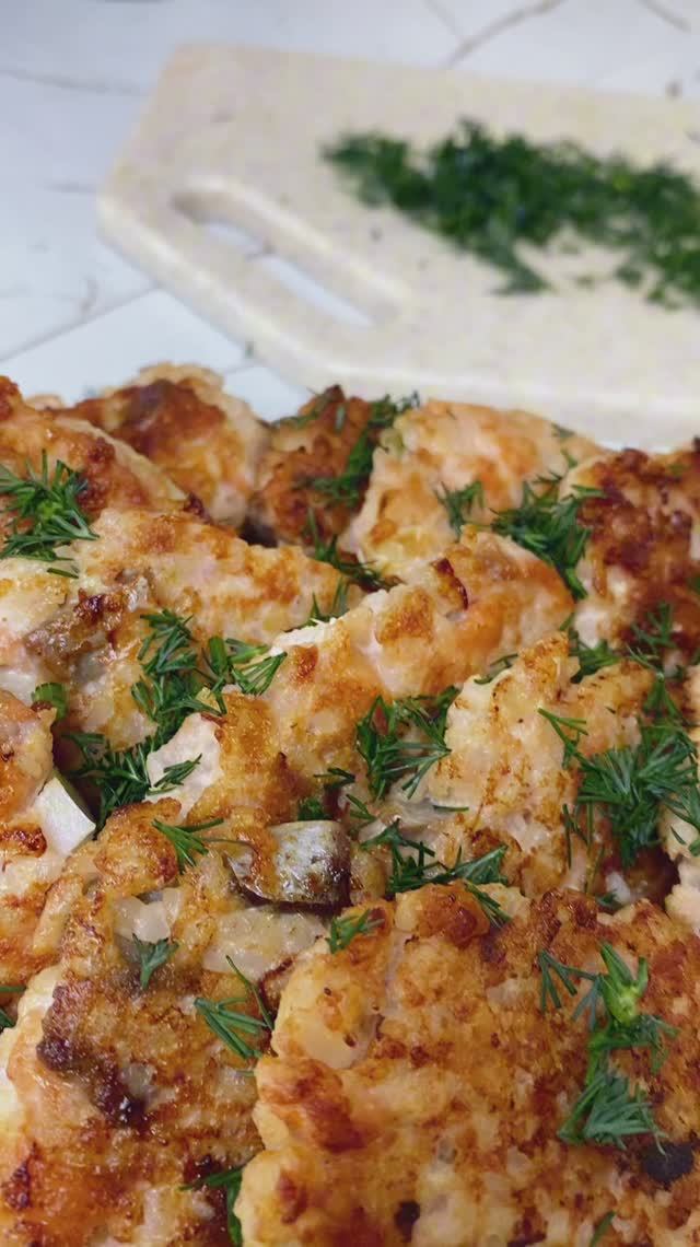 Котлеты из горбуши очень вкусные и сочные!