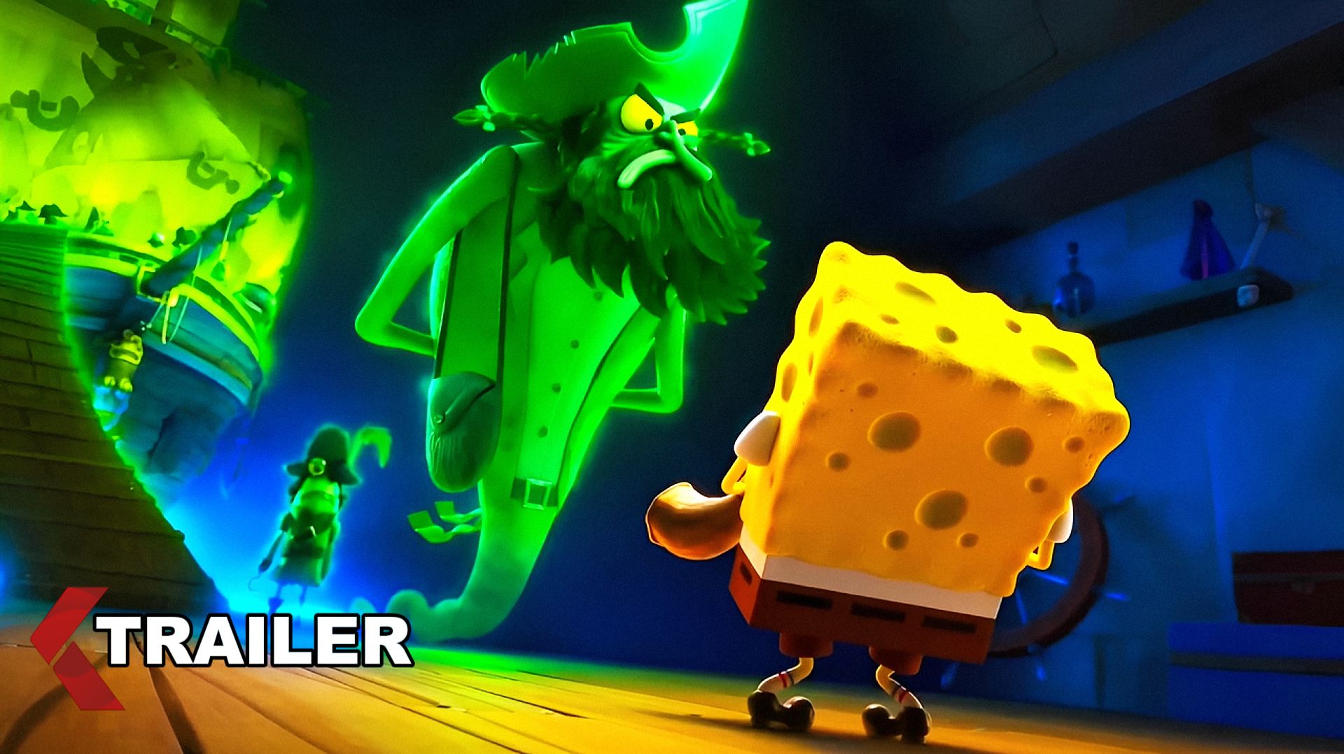 Губка Боб В поисках квадратных штанов — Русский трейлер (Дубляж, 2025)