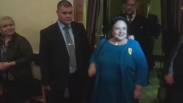 Прием и поздравление нас, нашей Великой Княгиней Марией Владимировной. 1 часть ниже описание