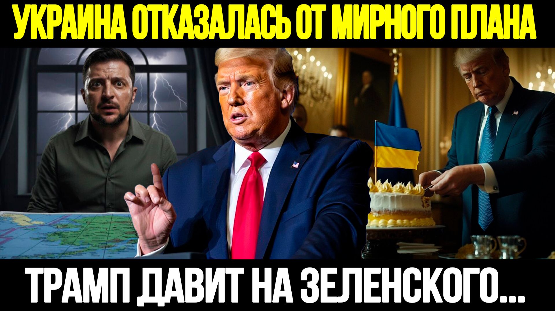 🔴CРОЧНО! Трамп Ставит Зеленскому Ультиматум: Мирный План По Украине