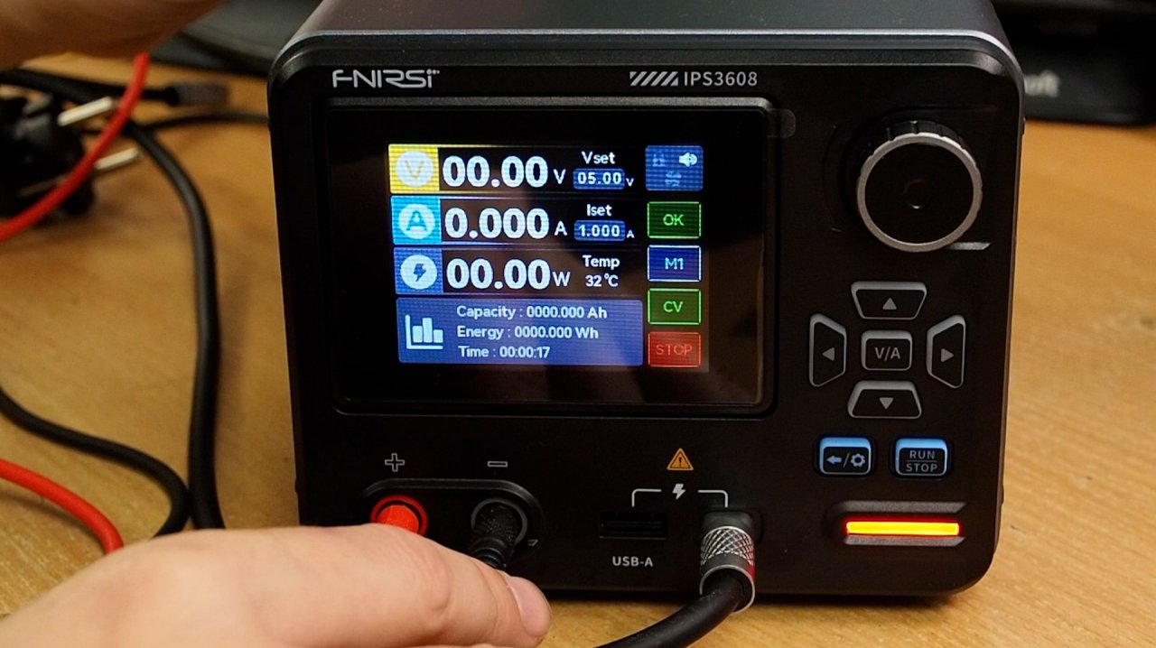 FNIRSI IPS3608 - Лабораторный блок питания 36V, 8A, 285W