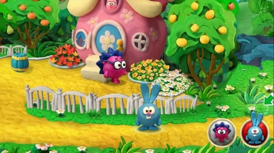 Смешарики! Параллельные Миры Прохождение Игры Часть 2 Игры Для Детей!