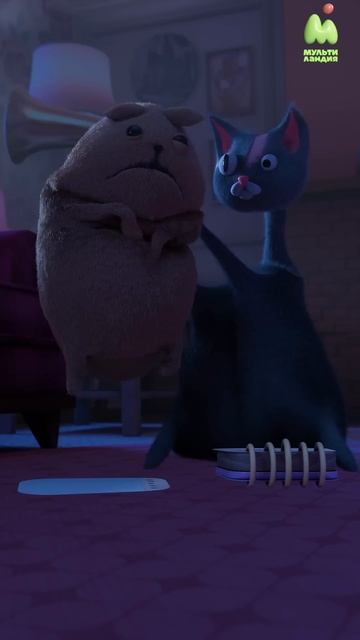 Cat finds the meaning of power