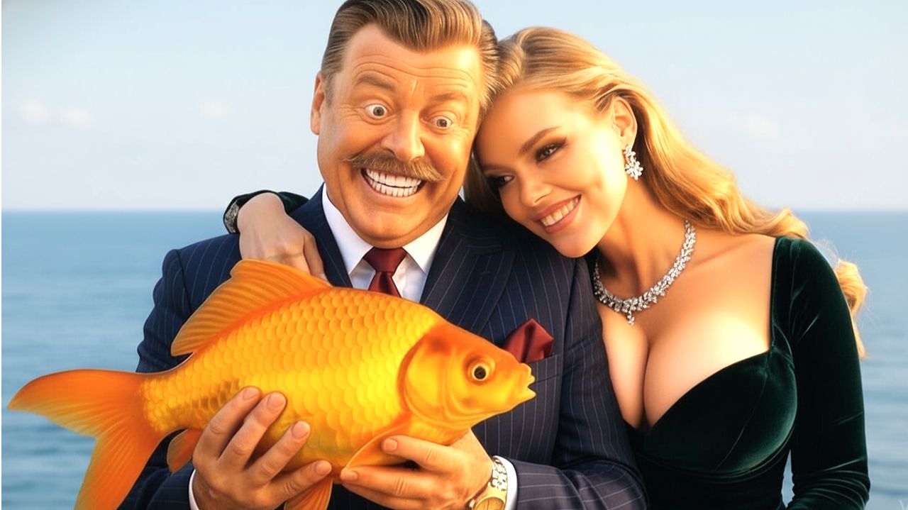 Банкир и Золотая Рыбка. Авторская песня-сказка