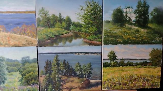 Этюды. 30на40см.