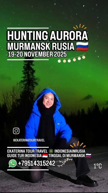 ARYA PRADANA BUDIARTO EKATERINA TOUR TRAVEL LOCAL GUIDE INDONESIA 🇮🇩 IN MURMANSK RUSSIA 🇷🇺