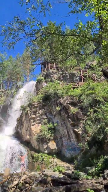 Красоты водопадов Алтая!