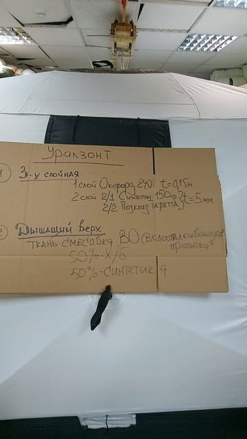 Из каких тканей сшита палатка Уралзонт