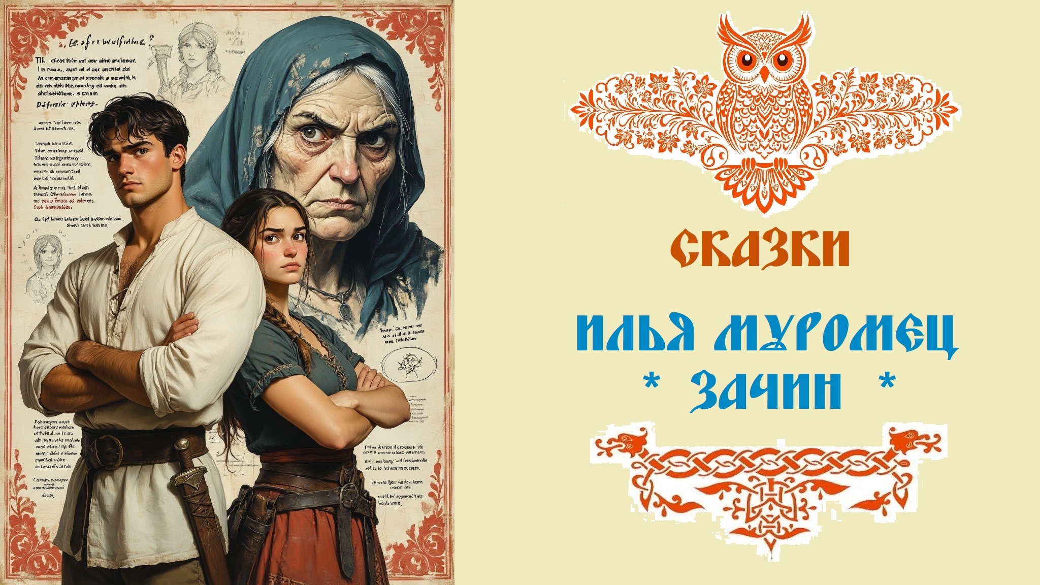 СКАЗКИ - ИЛЬЯ МУРОМЕЦ. ЗАЧИН