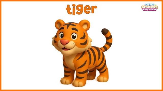 Wild Animal Flashcards for Kids _ Learn 20 Animals