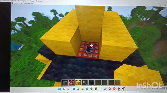 ядерная бомба в маинкрафт