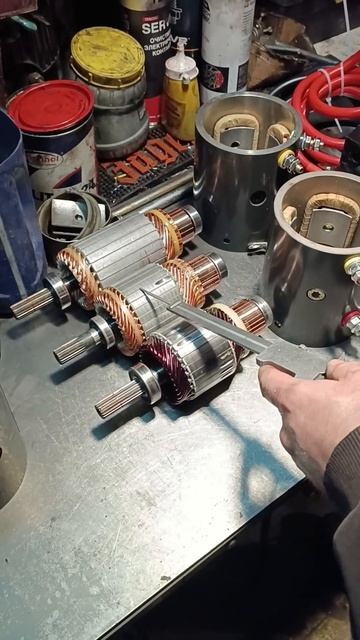 Сравниваем якоря и подбираем мотор, чтобы уменьшить габарит и сохранить мощность