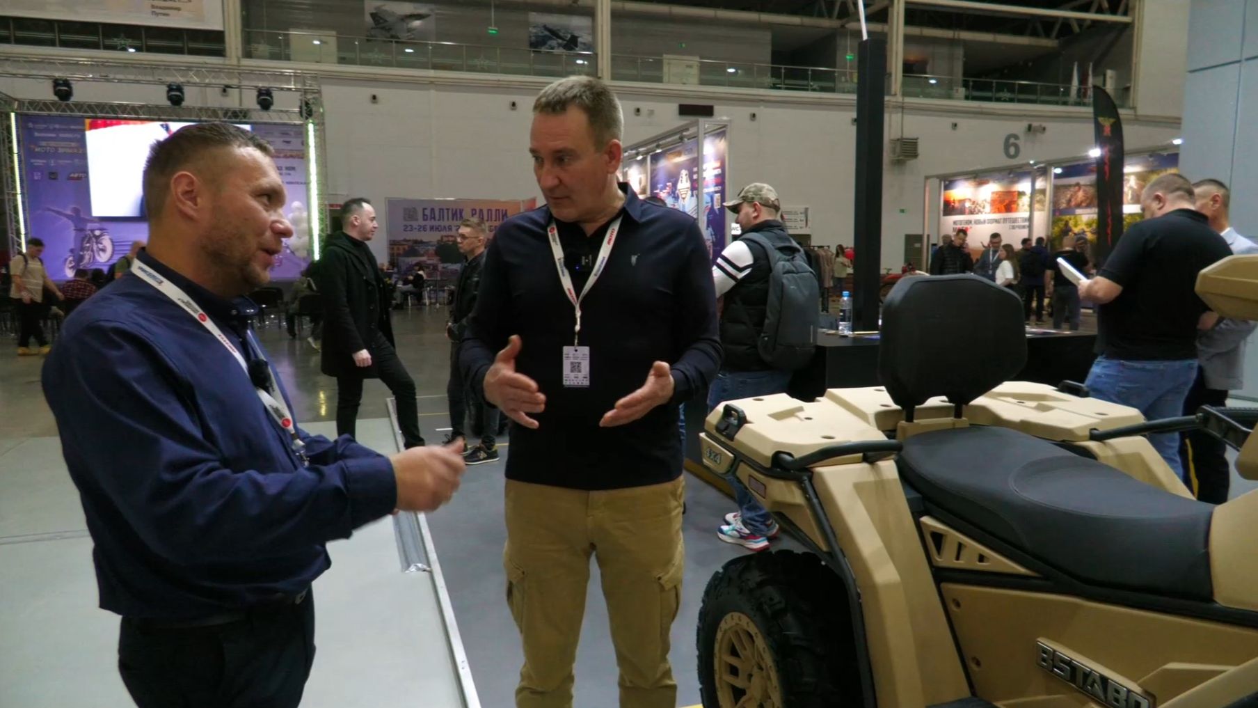 Выставка МОТОЗИМА. Часть 6. Электрические квадроциклы BSTABO.