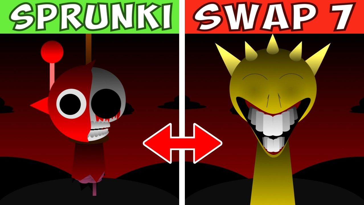 SPRUNKI: ФАЗА 2, НО В СТИЛЕ SWAP 7! 🎭 ЧТО ПОЛУЧИЛОСЬ? 🎧🔥👑