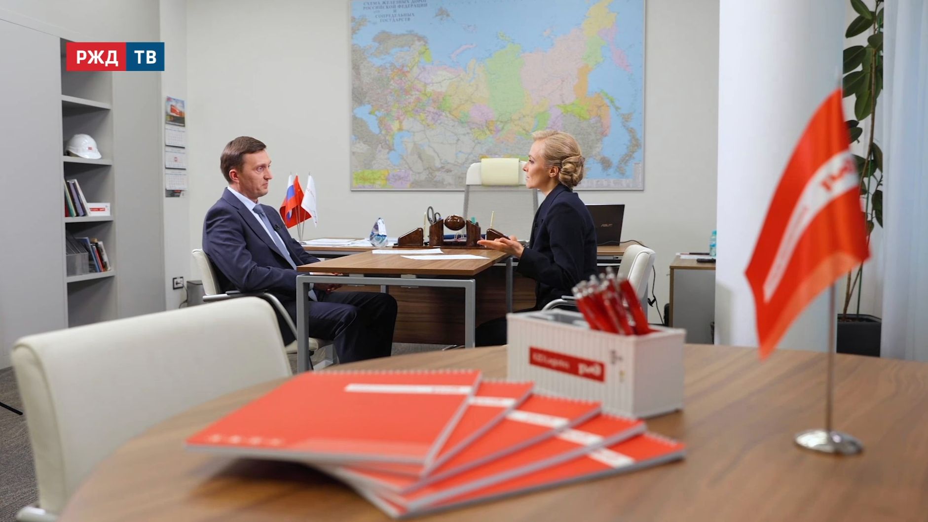 ЖЕЛЕЗНОДОРОЖНАЯ ЛОГИСТИКА | Олег Полеев в программе «ТЕМА ЧАСА»