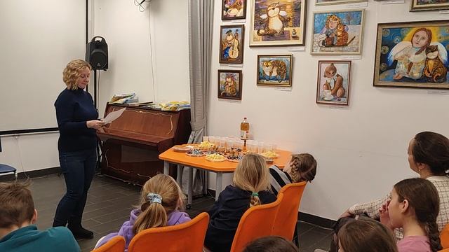 Презентация выставки "Черноголовские сказки" студии «Разноцветная палитра»