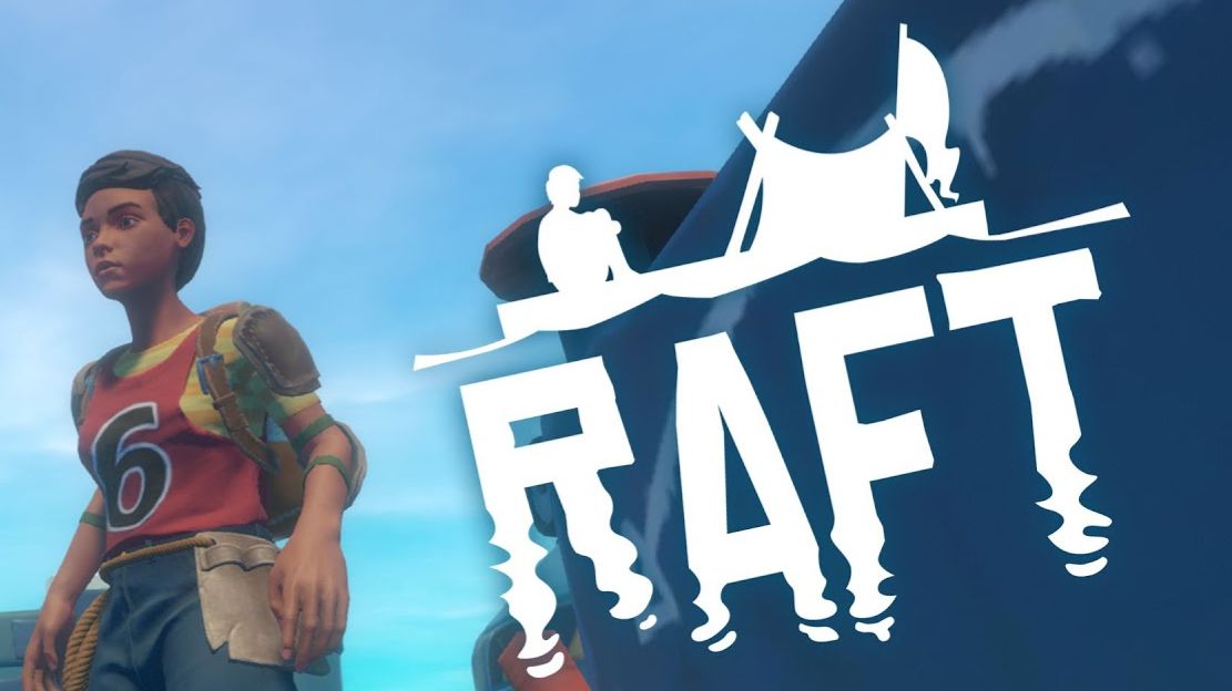 Вообще странная постройка на рафте)