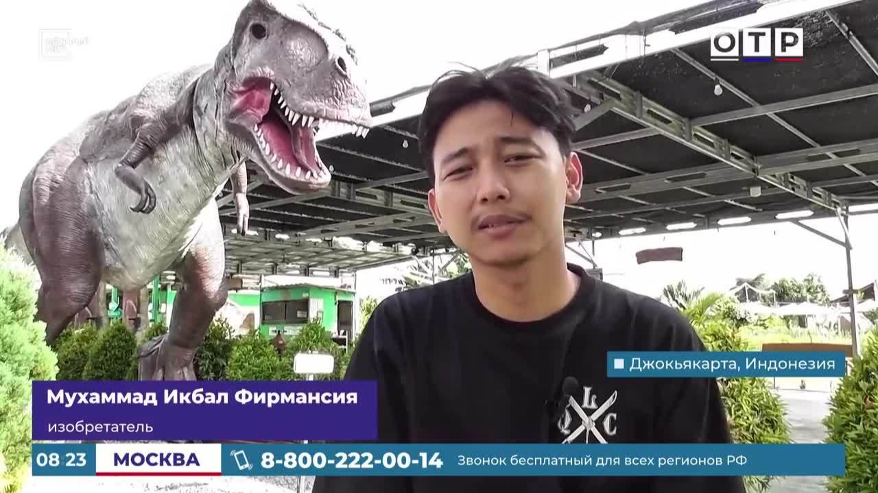 Двигаются и ревут, почти как настоящие: парк динозавров в Индонезии