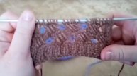 Узор на двух спицах
