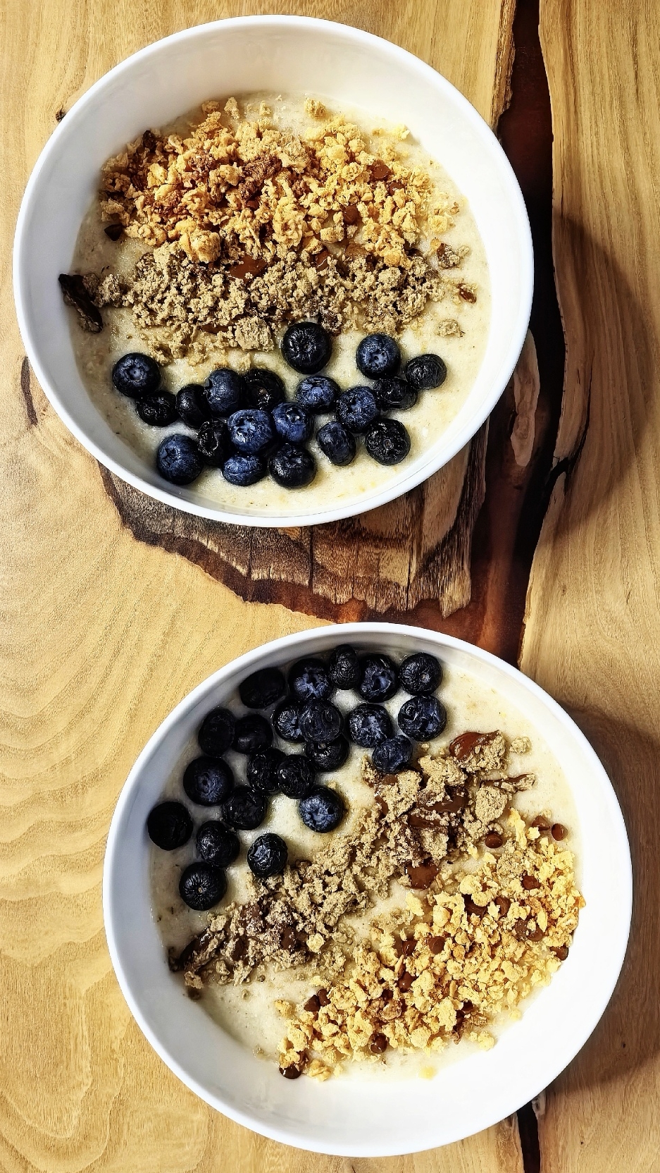 Завтрак: Овсянка, яичный белок, молоко, халва и ягоды #худеем #cooking