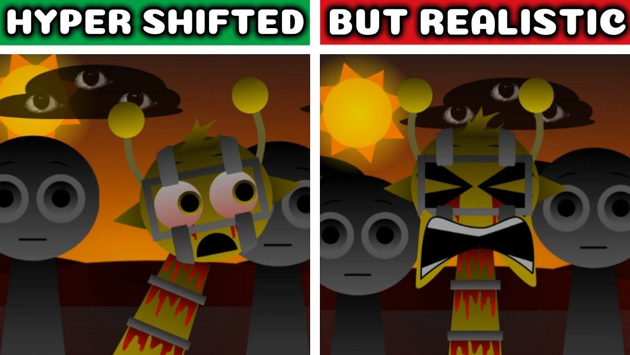 SPRUNKI: HYPER SHIFTED! ⚔️ ОРИГИНАЛ VS РЕАЛИСТИЧНЫЙ — КТО КРУЧЕ? 🎧🔥👑