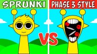 SPRUNKI: ФАЗА 1 В СТИЛЕ ФАЗЫ 3! ☀️ ДНЕВНАЯ ВЕРСИЯ — ЧТО ПОЛУЧИЛОСЬ? 🎧✨🔥